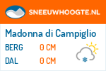 Sneeuwhoogte Madonna di Campiglio